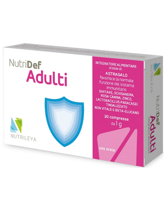 NutriDef adulti na odporność 20 tabl | Nutrileya