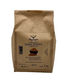 Mąka lniana 500 g | Manufaktura Zbąszyńska
