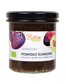 Powidła śliwkowe bez dodatku cukru 340 g | Batom