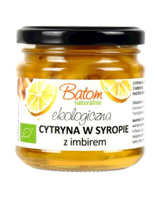 Cytryna w syropie z imbirem 220 ml | Batom