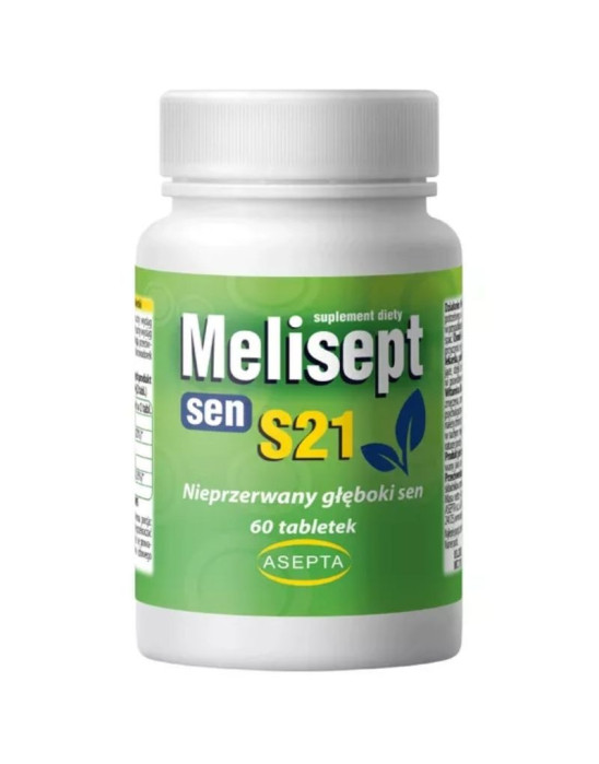 Melisept sen S21 60 tabl | Asepta