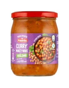 Curry warzywne z cieciorką 470 g | Primavika