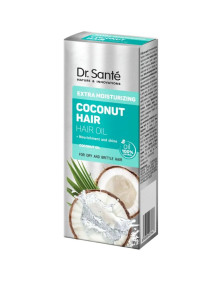 Kokosowy olejek do włosów suchych i zniszczonych 50 ml | Dr. Sante