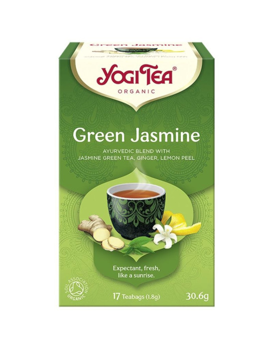 Herbata zielona jaśminowa 17T | YogiTea Organic