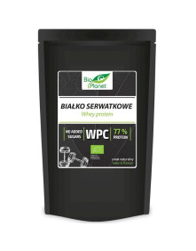 Białko serwatkowe naturalne WPC 77 150 g | Bio Planet