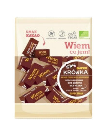 Wegańskie krówki kakaowe 150 g | Super Krówka