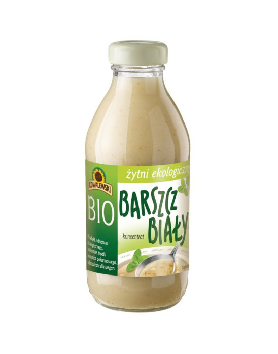 Ekologiczny, żytni barszcz biały koncentrat 320 ml | Kowalewski