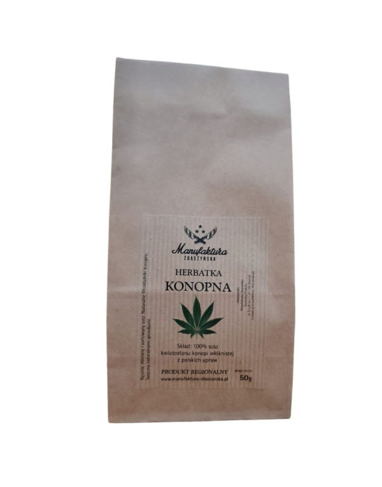 Herbatka konopna 50 g | Manufaktura Zbąszyńska