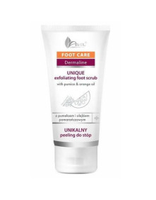 Dermaline unikalny peeling do stóp z pumeksem i olejkiem pomarańczowym 100 ml | Ava Laboratorium