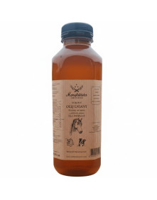 Surowy olej lniany dla zwierząt 500 ml | Manufaktura Zbąszyńska
