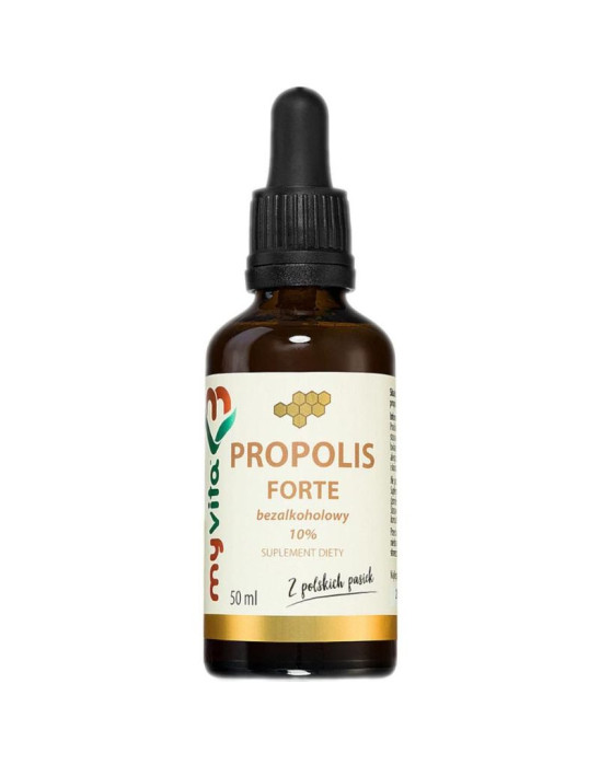 Propolis forte bezalkoholowy 10 % 50 ml | My Vita
