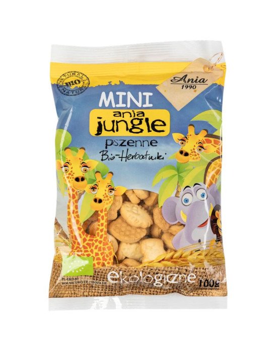 Bio herbatniki pszenne 100 g | Ania 1990