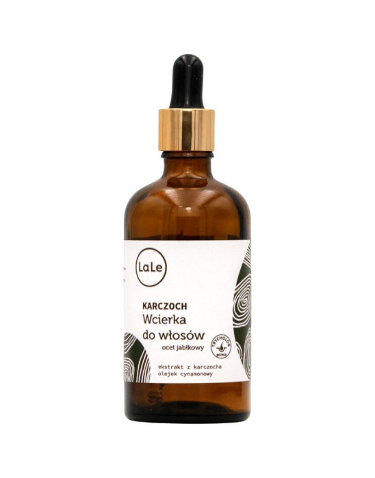 Wcierka do włosów ocet jabłkowy, karczoch 100 ml | La-Le