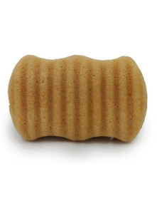 Gąbka konjack - fala less 10x6 cm 1 szt | Bebevisa