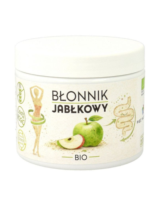 Bio błonnik jabłkowy 200 g | Pięć Przemian