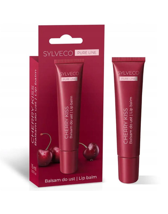 Pure Line balsam do ust cherry kiss 15 ml | Sylveco