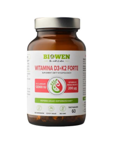 Witamina D3 + K2 Forte 60 kaps | Biowen