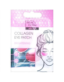 Różowe płatki kolagenowe pod oczy - rozjaśniające 1 para | Beauty Derm