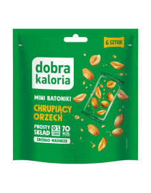 Mini batoniki - chrupiące orzechy 6 szt | Dobra Kaloria