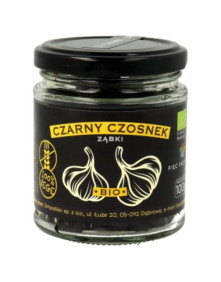 Bio czarny czosnek ząbki 100 g | Pięć Przemian