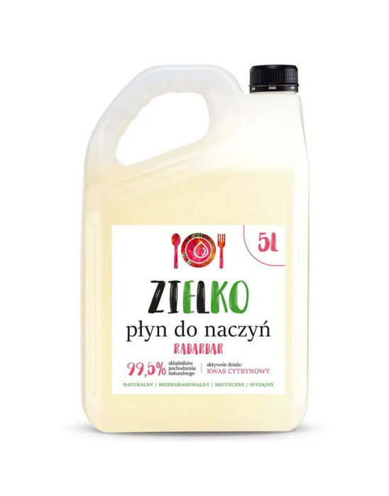 Zielko płyn do naczyń rabarbar 5 l | Sylveco