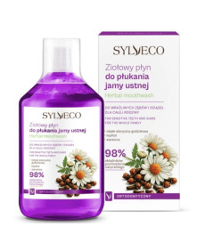 Ziołowy płyn do płukania jamy ustnej 500 ml | Sylveco