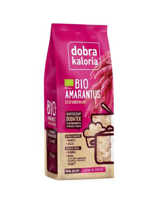 Bio amarantus ekspandowany 120 g | Dobra Kaloria