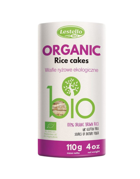 Bio wafle ryżowe ekologiczne 110 g | Lestello