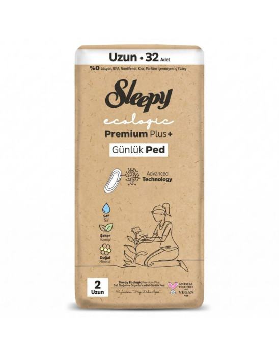 Wkładki higieniczne ecologic premium plus long 40 szt | Sleepy