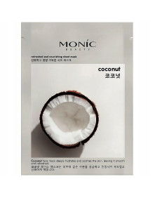 Maseczka w płachcie kokos 1 szt | Monic Beauty