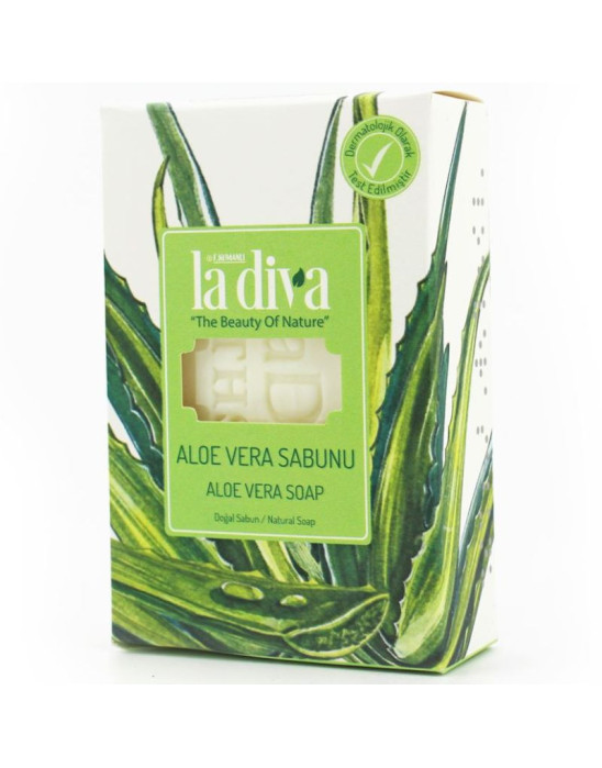 Mydło naturalne aloes 100 g | La Diva