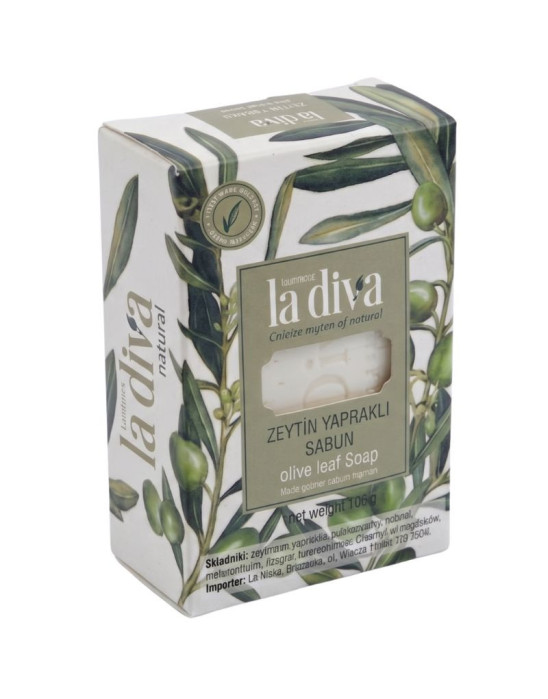 Mydło naturalne liście oliwne 100 g | La Diva