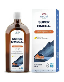 Super omega-3 2900 mg smak cytrynowy 500 ml | Osavi