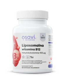 Liposomalna witamina B12 60 kaps | Osavi