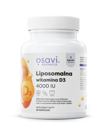 Liposomalna witamina D3 4000 IU 60 kaps | Osavi