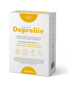 Depreliiv - wsparcie układu nerwowego 60 kaps | Supliiv
