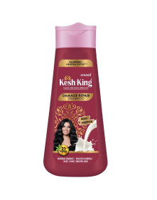 Szampon ziołowy z proteinami mleka przeciw wypadaniu włosów 200 ml | Kesh King