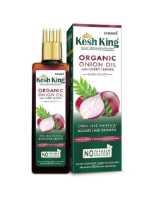 Olejek cebulowy z liśćmi curry i ziołami o kwiatowym aromacie 100 ml | Kesh King