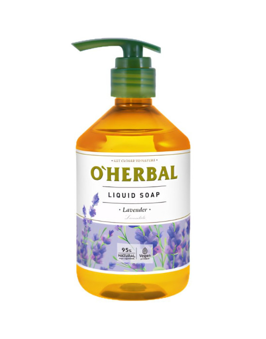 Mydło w płynie lawenda 500 ml | O'Herbal