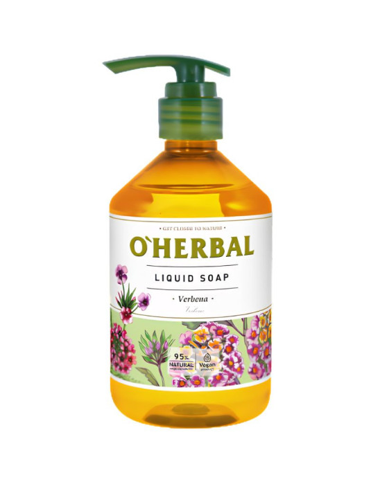 Mydło w płynie werbena 500 ml | O'Herbal
