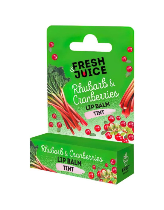 Balsam do ust rabarbar i żurawina 1 szt | Fresh & Juice