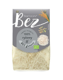 Ekologiczny makaron ryżowy bez glutenu 250 g | Bartolini