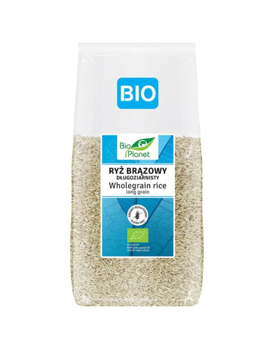 Ryż brązowy długoziarnisty 500 g | Bio Planet