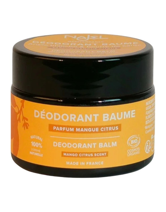 Naturalny dezodorant w balsamie o zapachu mango i cytrusów 45g | Najel