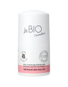Naturalny dezodorant roll-on chia i kwiat japońskiej wiśni 50 ml | BeBio Cosmetics
