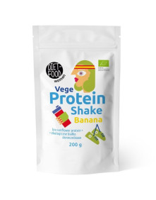 Wegański shake białkowy - bananowy 200 g | DietFood