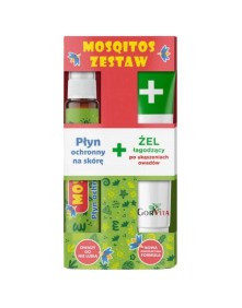 Zestaw Mosqitos - płyn ochronny 20 ml + żel łagodzący 20 ml | Gorvita