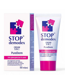 Pure dream krem do twarzy 9w1 50 ml | Stop Demodex