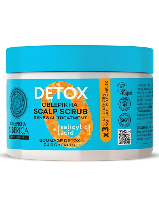 Peeling do skóry głowy detox 300 ml | Natura Siberica