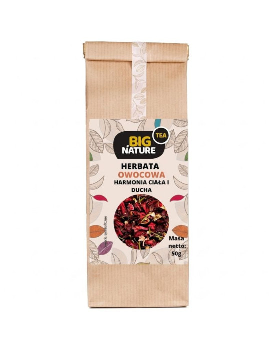 Herbata owocowa harmonia ciała i ducha 50 g | Big Nature